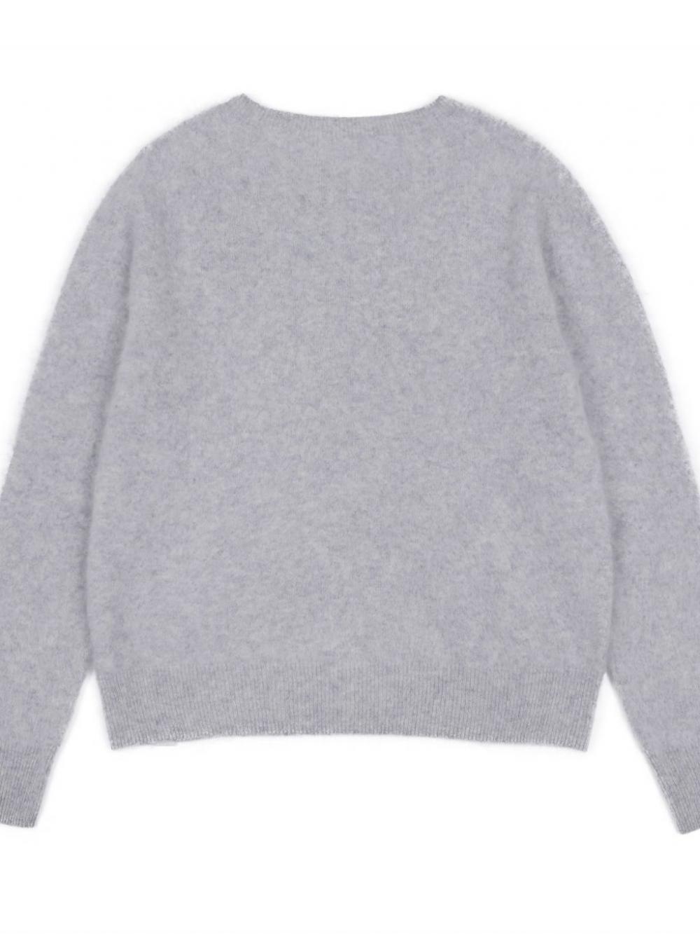 AS BASIC ウールホールガーメントニット (グレー) | ASURA | HANA(ハナ) #13