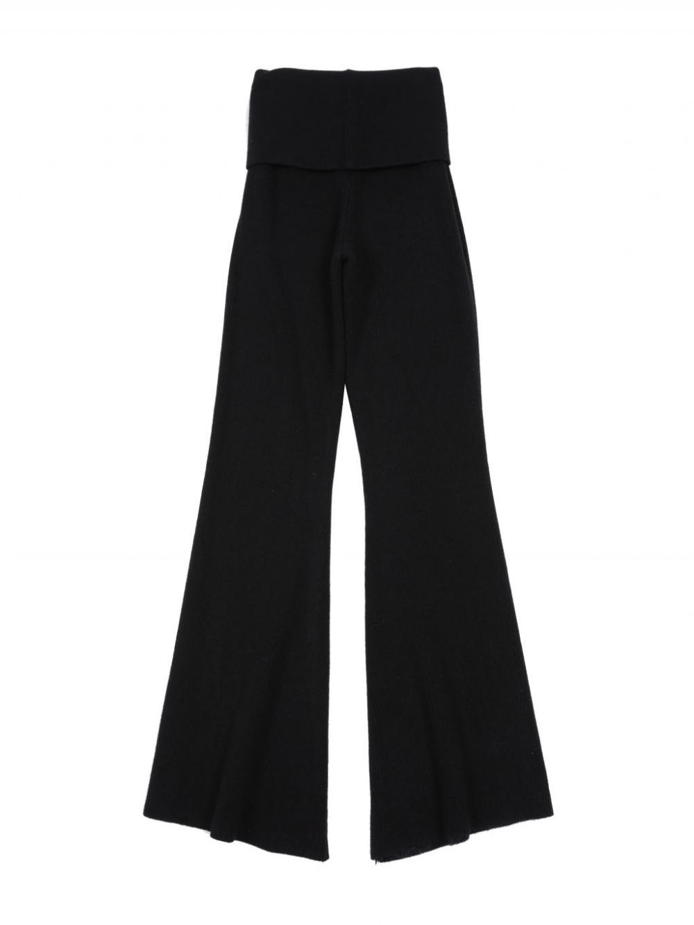 AS BASIC フォールドパンツ (ブラック) | ASURA | HANA(ハナ) #14