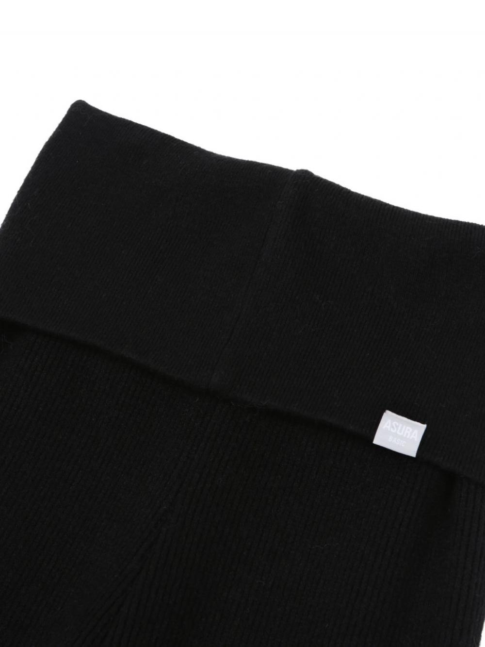 AS BASIC フォールドパンツ (ブラック) | ASURA | HANA(ハナ) #15