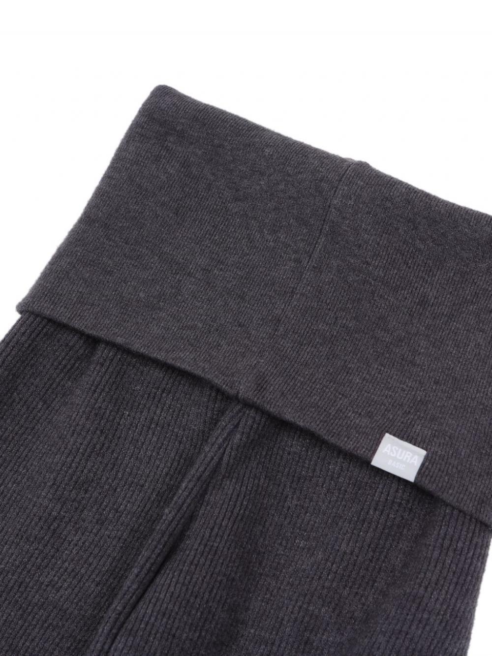 AS BASIC フォールドパンツ (チャコール) | ASURA | HANA(ハナ) #14