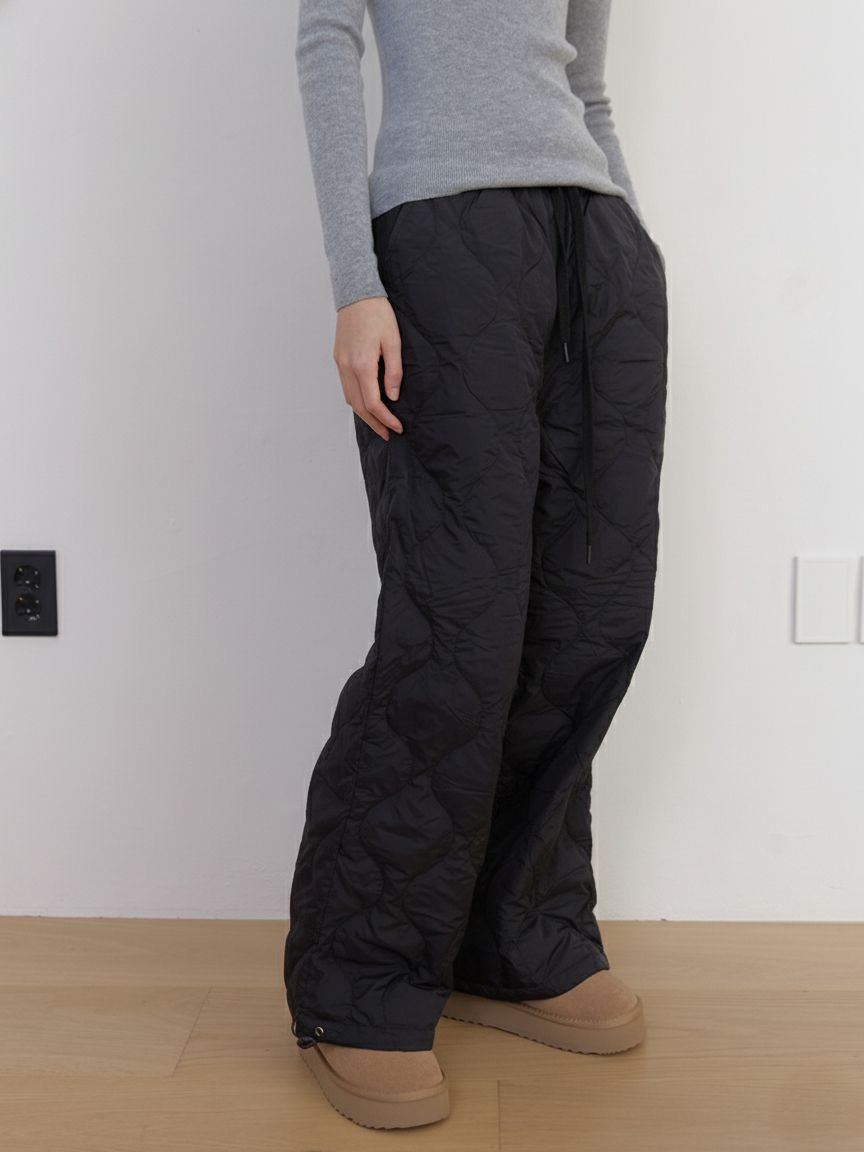 AS BASIC ダックダウンパンツ (ブラック) | ASURA | HANA(ハナ) #6
