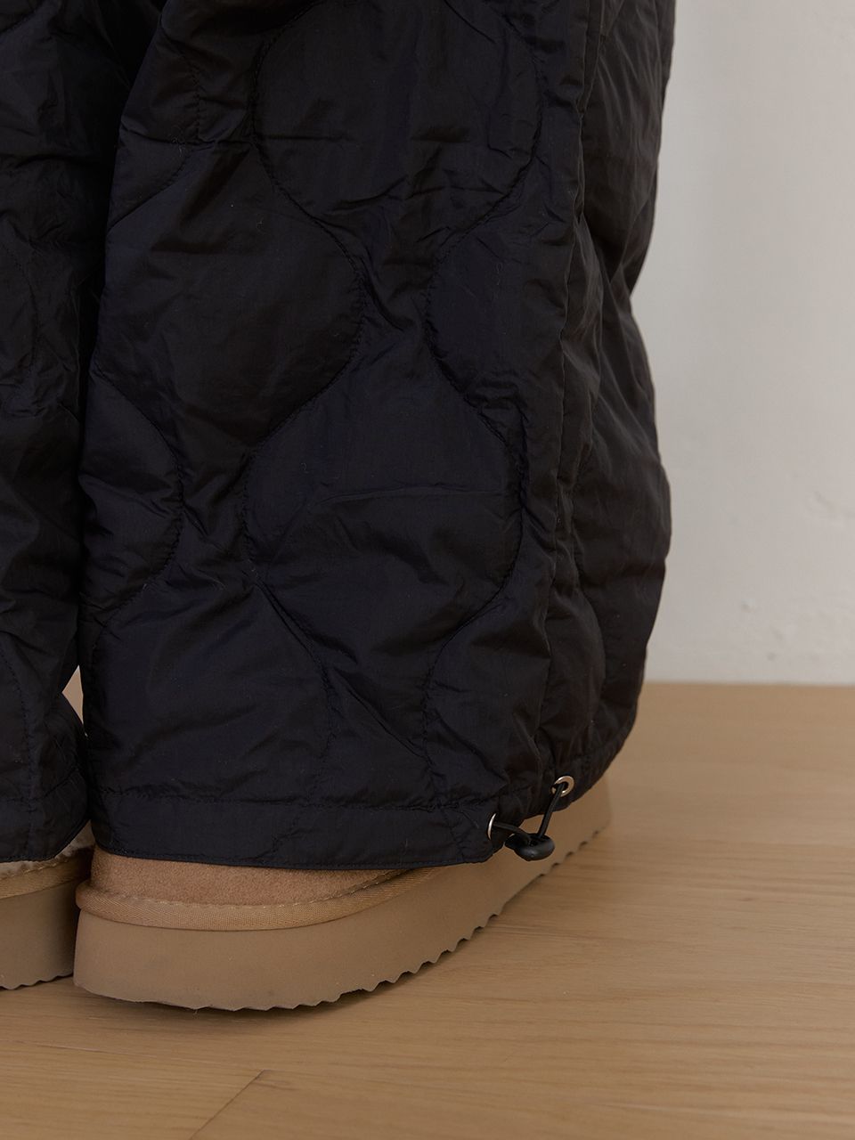 AS BASIC ダックダウンパンツ (ブラック) | ASURA | HANA(ハナ) #7