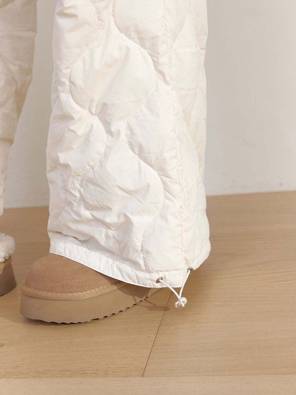 AS BASIC ダックダウンパンツ (クリーム) | ASURA | HANA(ハナ) #8