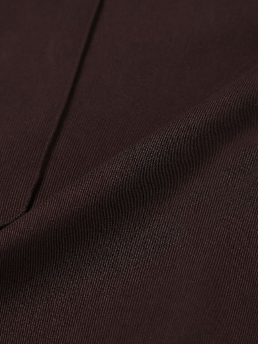 WIDE CURVED PANTS_BROWN | ETHOS | HANA(ハナ) #6