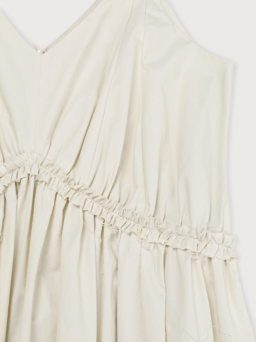 PRIM SLEEVELESS DRESS_IVORY | ETHOS | HANA(ハナ) #9