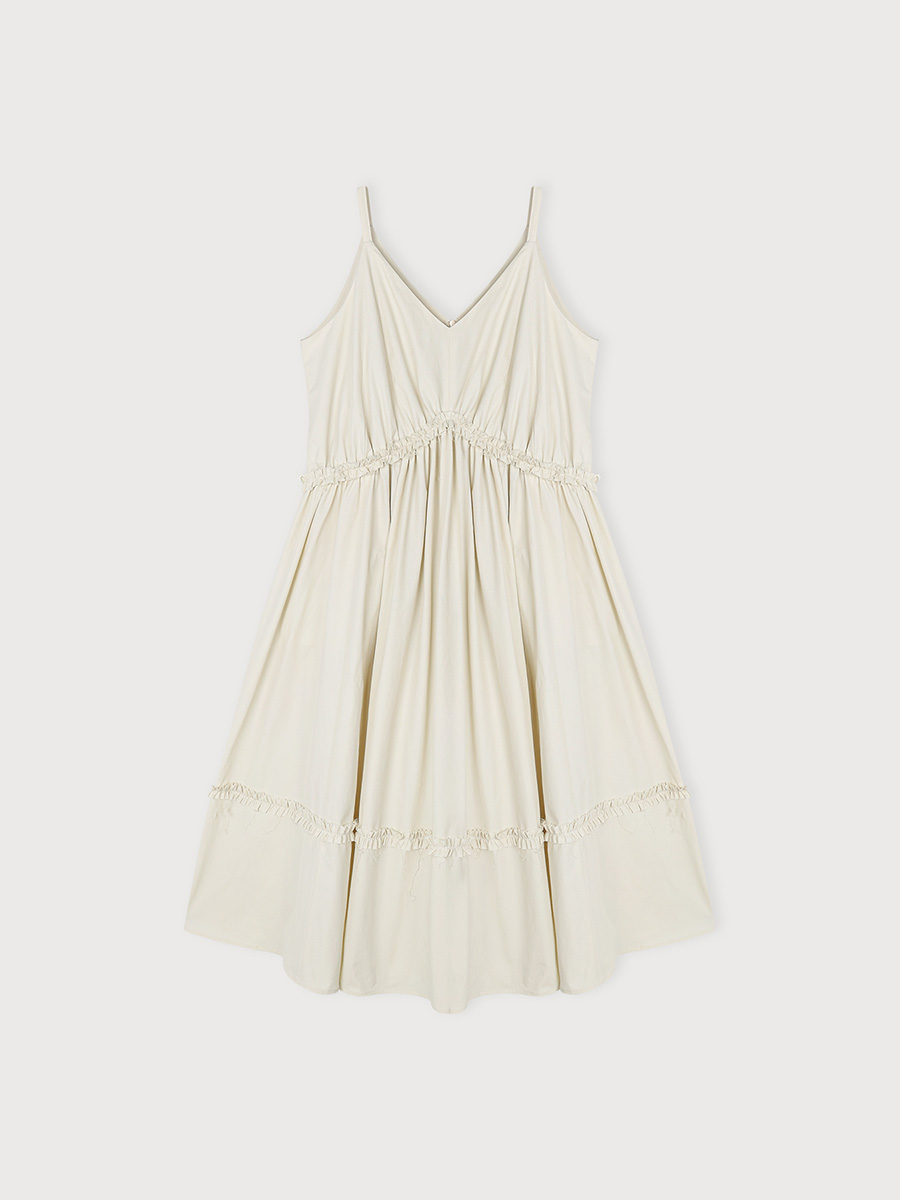 PRIM SLEEVELESS DRESS_IVORY | ETHOS | HANA(ハナ) #2