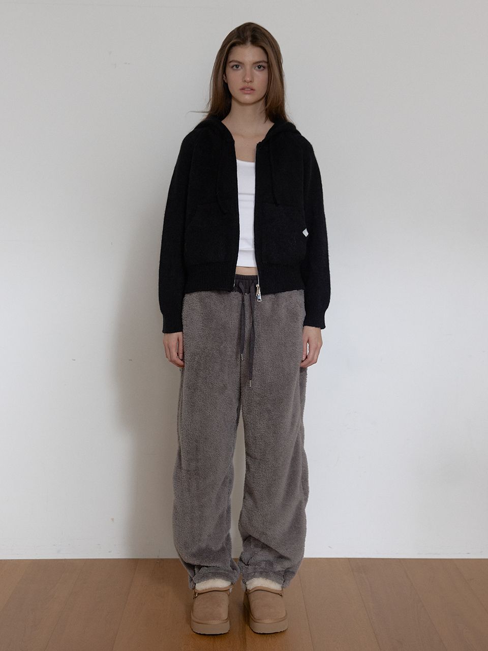 コージー パンツ (チャコール) | ASURA | HANA(ハナ) #15