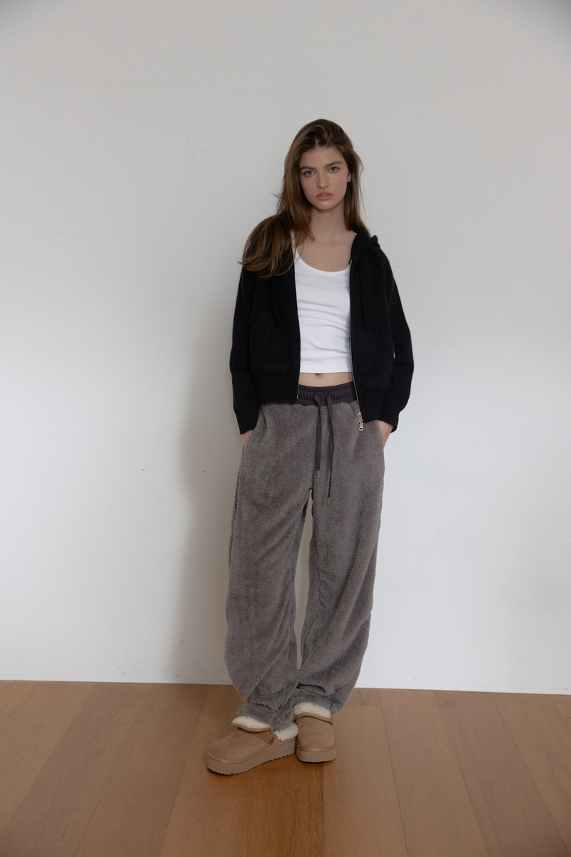 コージー パンツ (チャコール) | ASURA | HANA(ハナ) #9