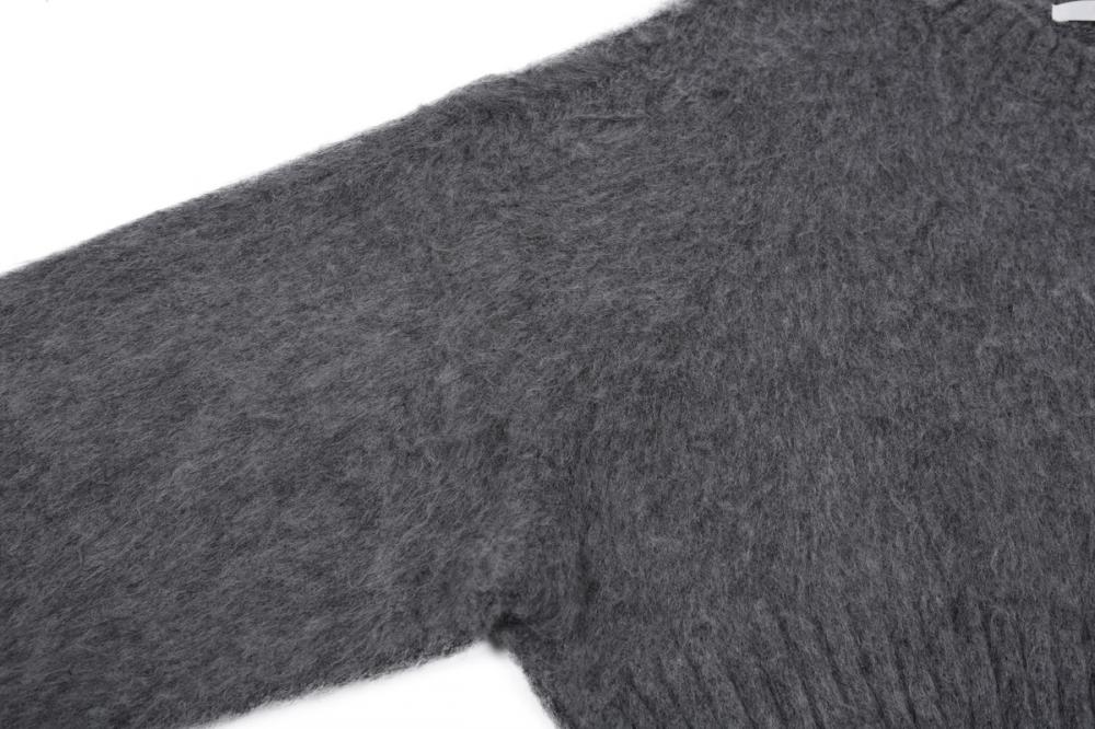 ヘアリーブラシニット (グレー) | ASURA | HANA(ハナ) #15