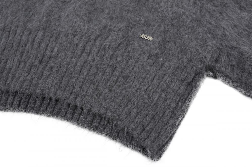 ヘアリーブラシニット (グレー) | ASURA | HANA(ハナ) #16