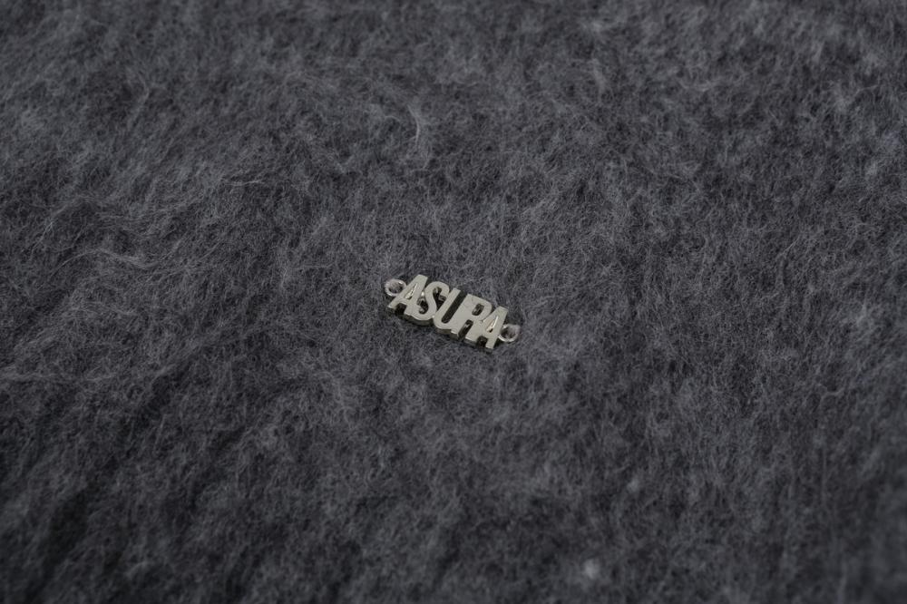 ヘアリーブラシニット (グレー) | ASURA | HANA(ハナ) #17