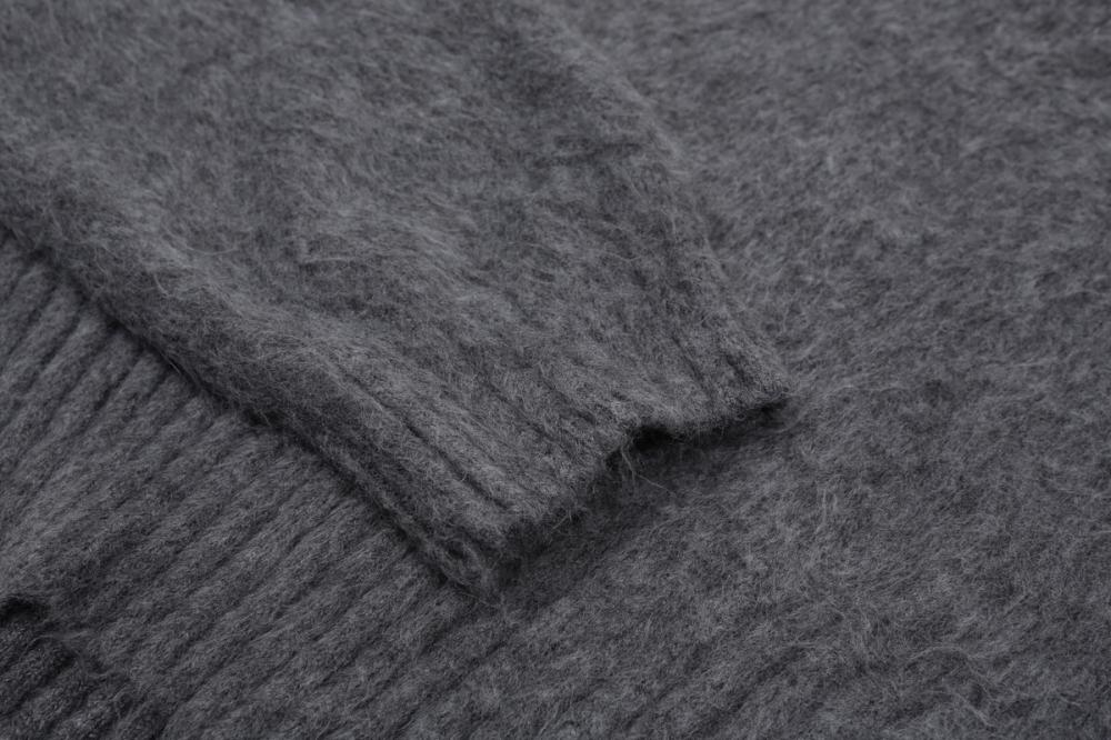 ヘアリーブラシニット (グレー) | ASURA | HANA(ハナ) #18