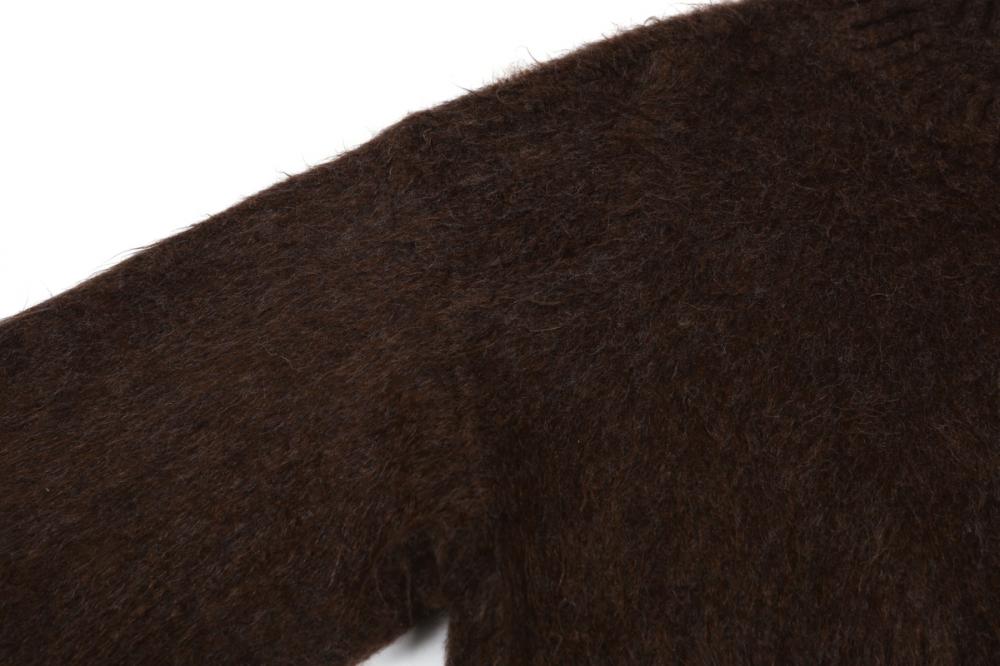 ヘアリーブラシニット(ブラウン) | ASURA | HANA(ハナ) #19