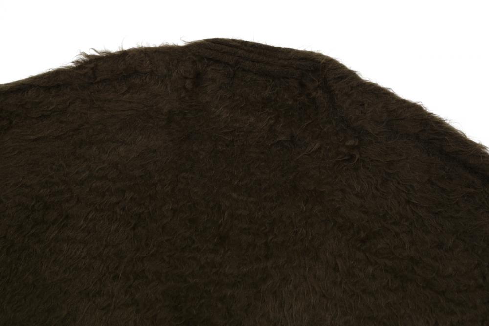 ヘアリーブラシ ショートカーディガン (カーキ) | ASURA | HANA(ハナ) #22