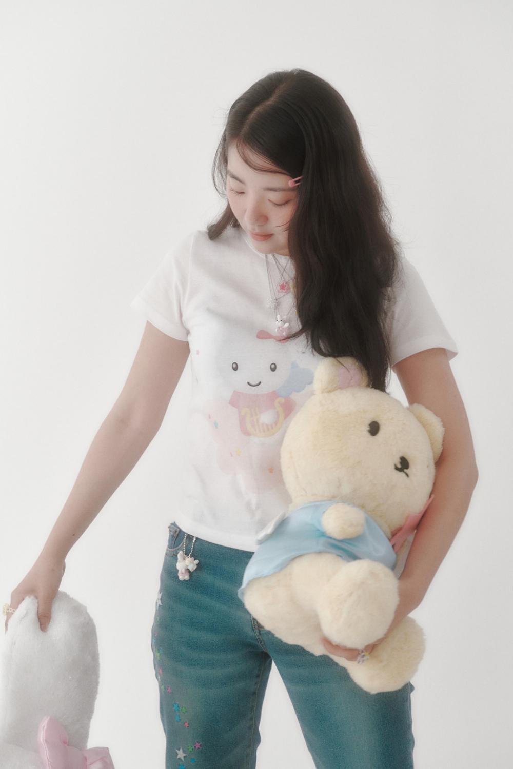 [X YOUNGART] エンジェル KIDDY＆JINI Tシャツ | Swingset | HANA(ハナ) #10