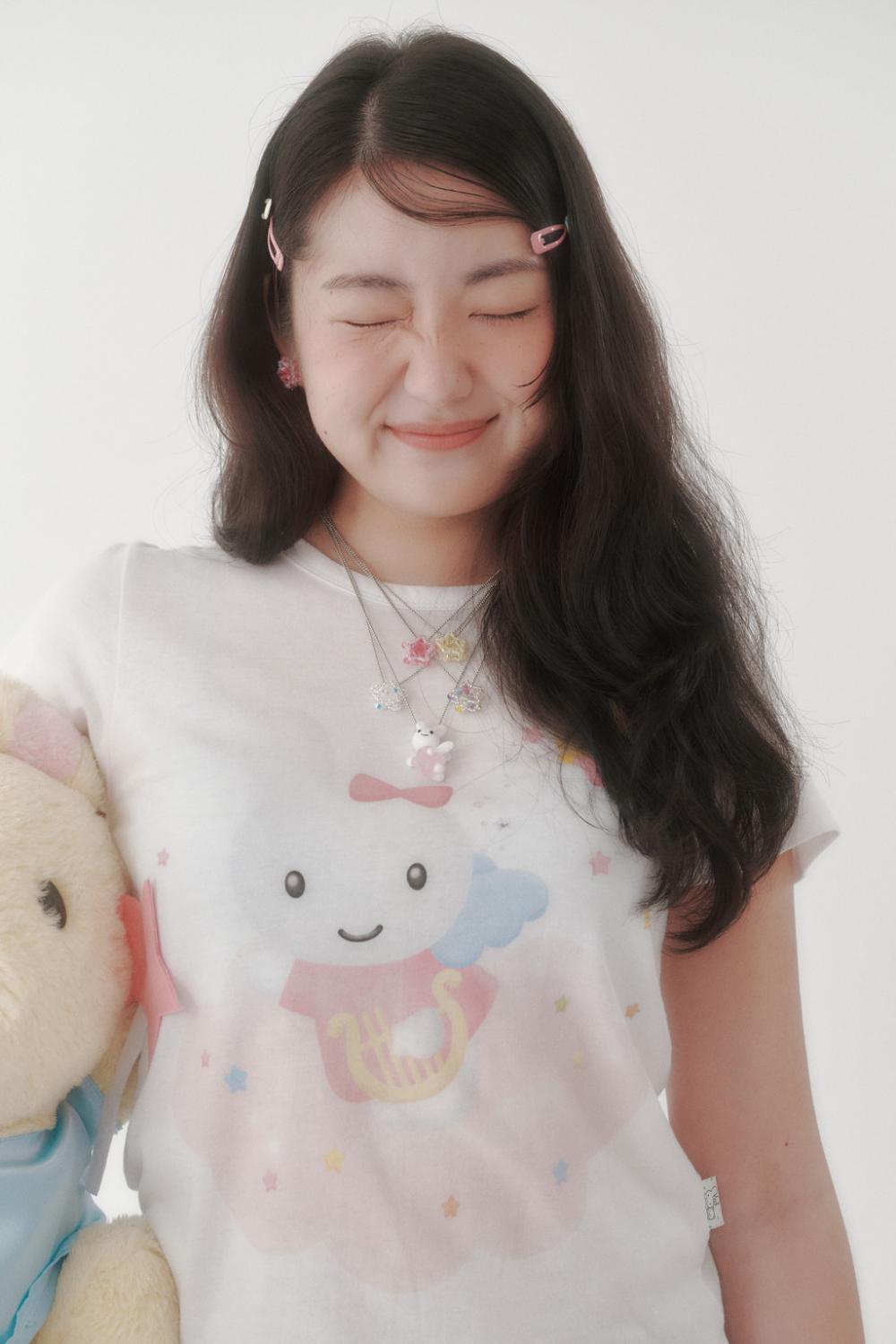 [X YOUNGART] エンジェル KIDDY＆JINI Tシャツ | Swingset | HANA(ハナ) #4