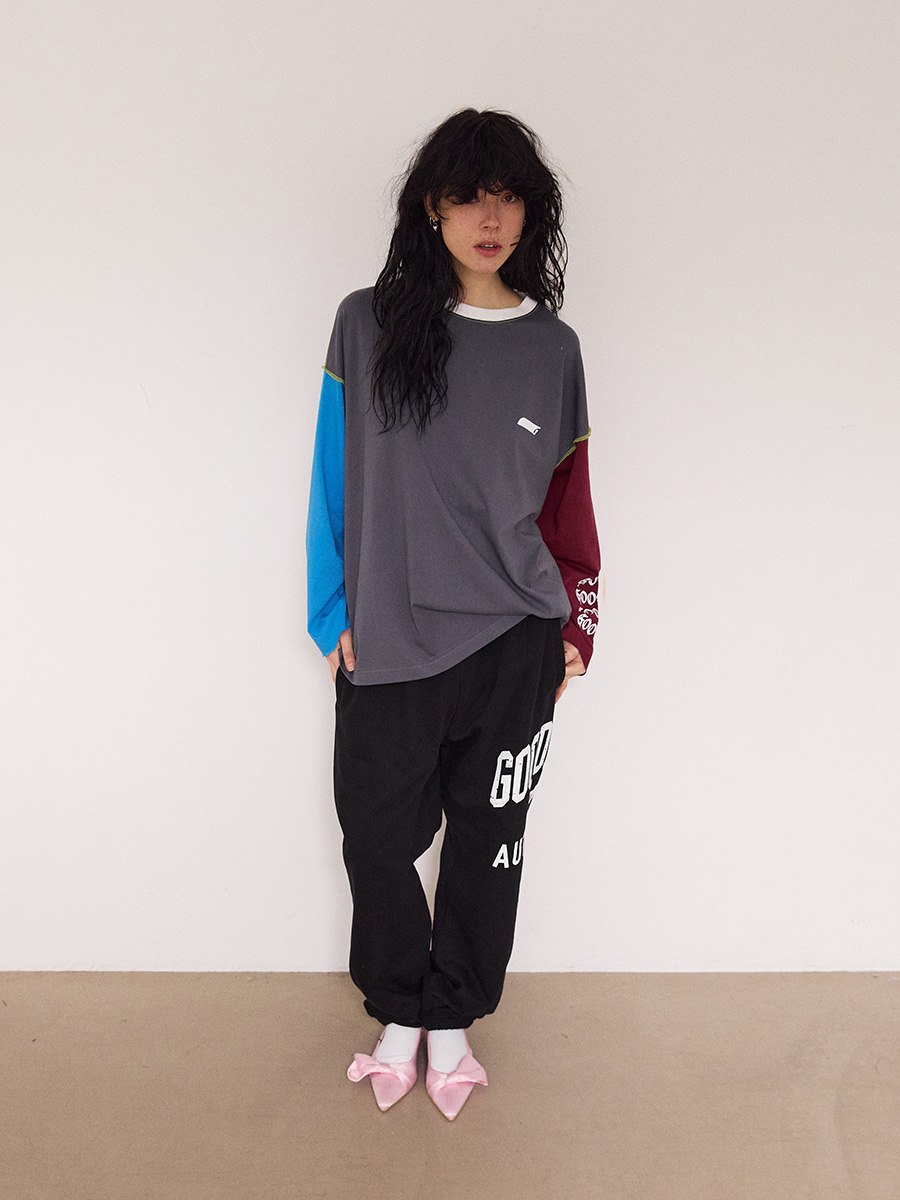 Goodboy カラーブロック ロングスリーブ_ピオンブルー | XOXOGOODBOY | HANA(ハナ) #3