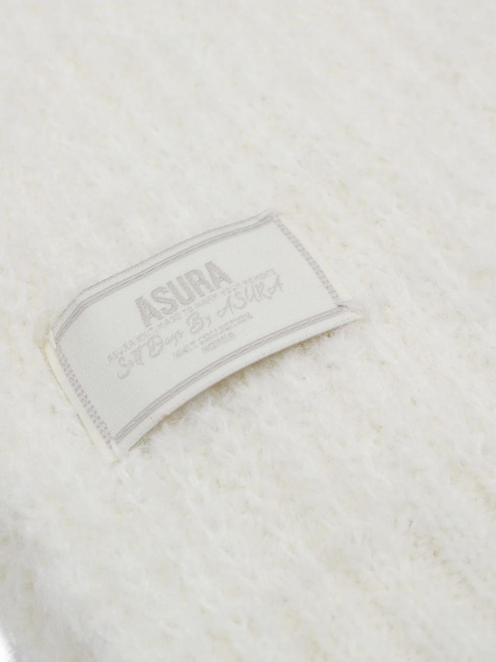 ウールニットマフラー（アイボリー） | ASURA | HANA(ハナ) #19