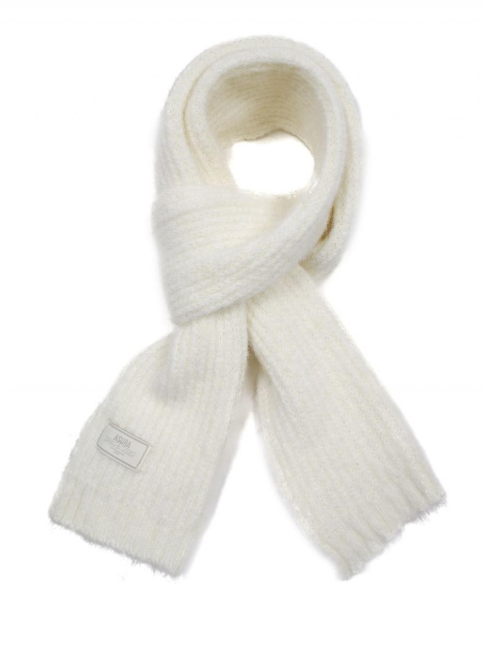 ウールニットマフラー（アイボリー） | ASURA | HANA(ハナ) #20