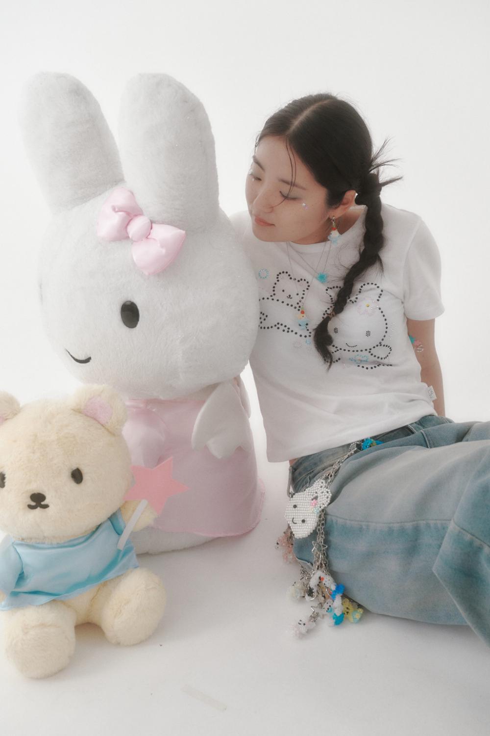 [X YOUNGART] KIDDY＆JINI サマー キュービック Tシャツ | Swingset | HANA(ハナ) #5
