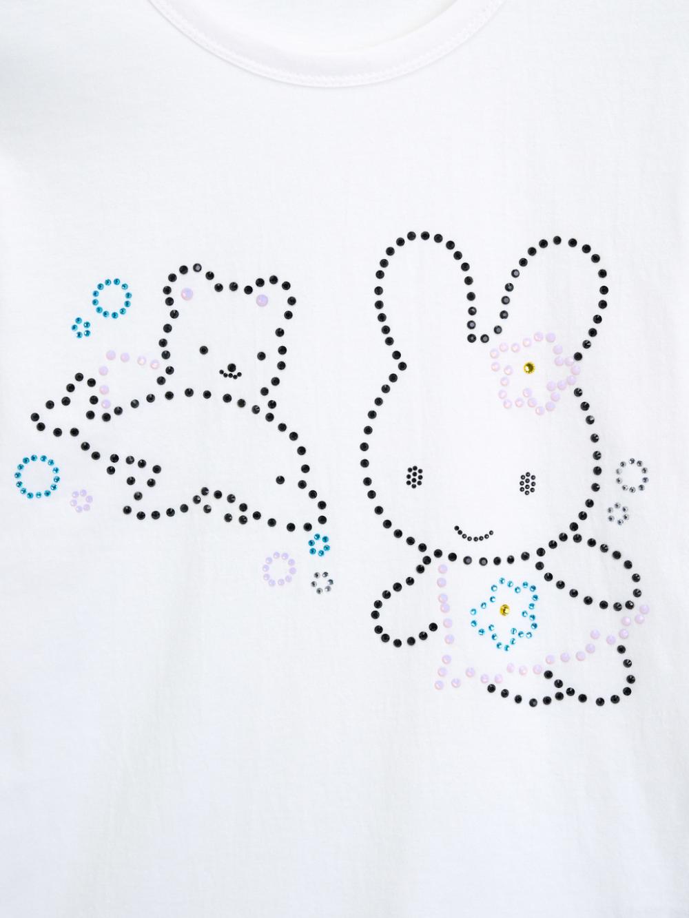 [X YOUNGART] KIDDY＆JINI サマー キュービック Tシャツ | Swingset | HANA(ハナ) #13