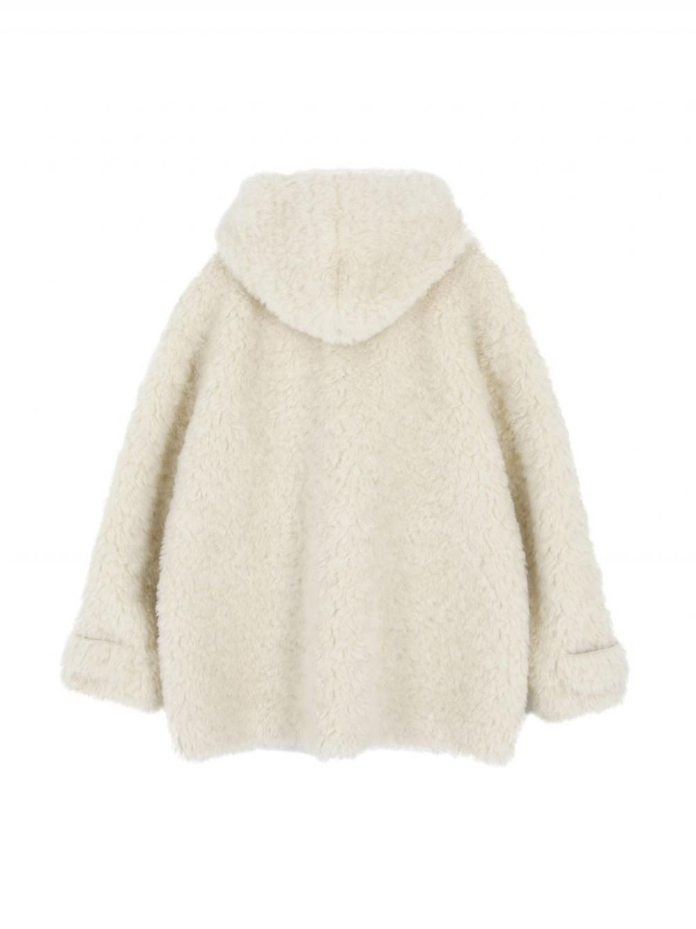 ウールシアリングフーディ マスタング（アイボリー） | ASURA | HANA(ハナ) #17