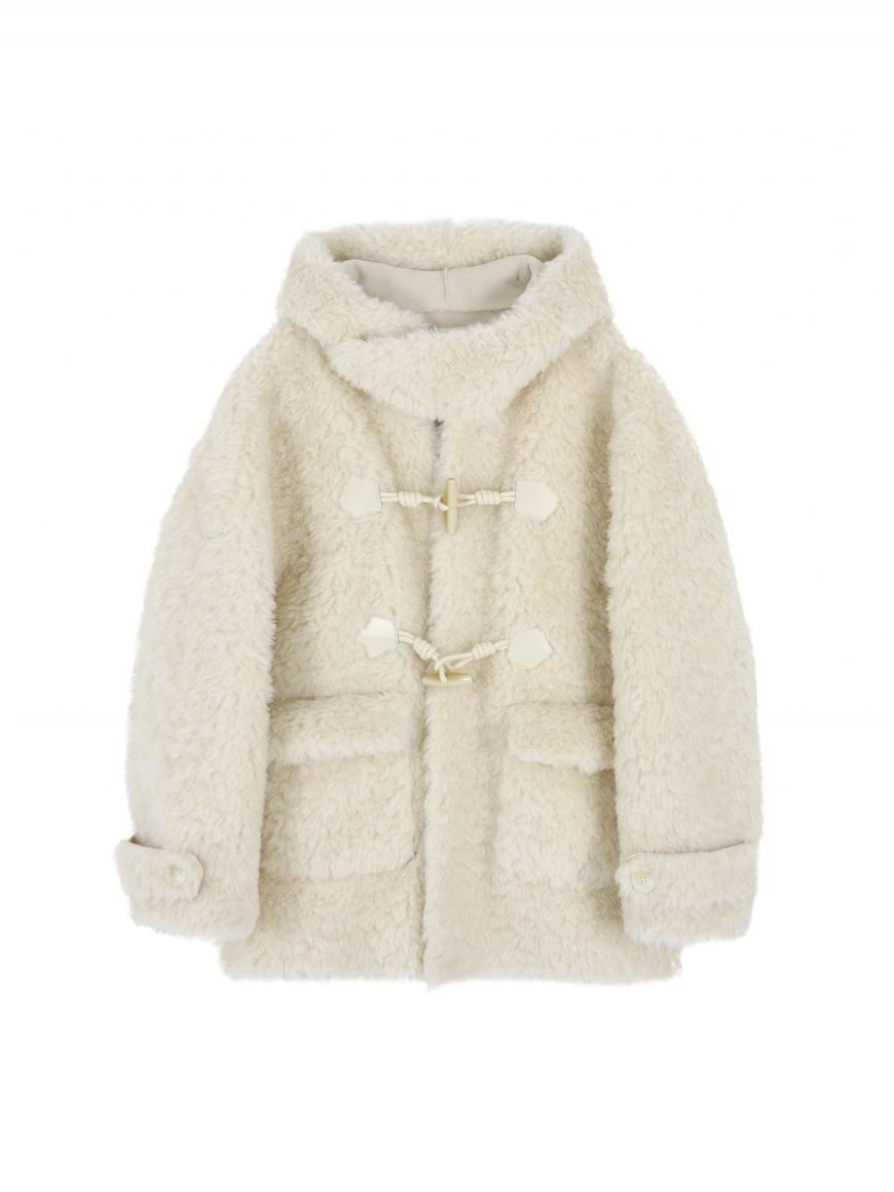 ウールシアリングフーディ マスタング（アイボリー） | ASURA | HANA(ハナ) #16