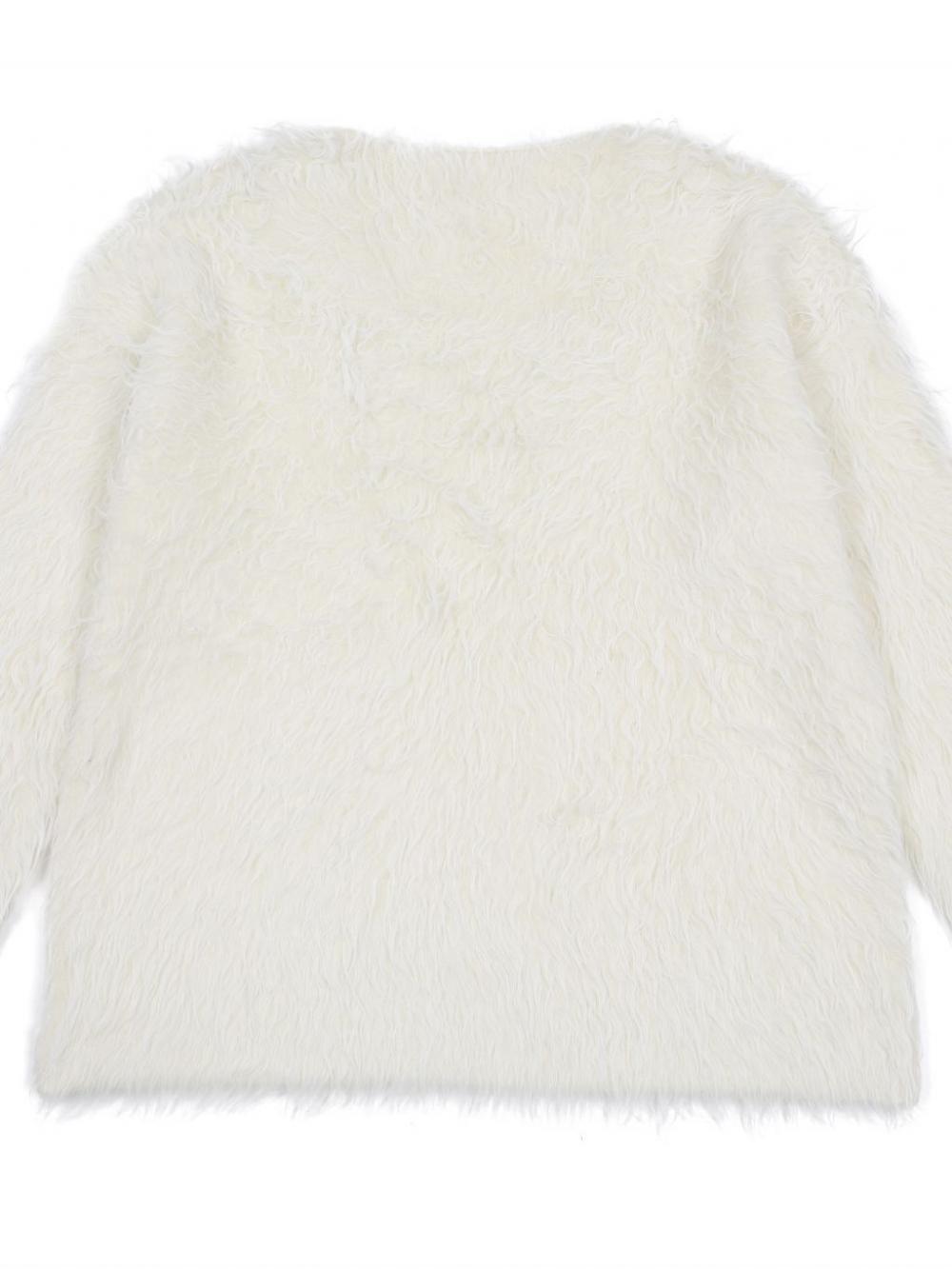 ウールヘアリーブラシVセーター (アイボリー) | ASURA | HANA(ハナ) #16