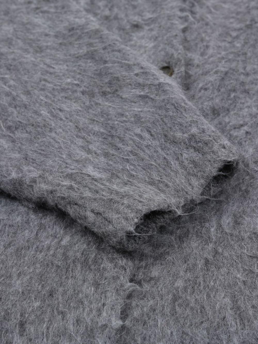 ヘアリーブラシミディカーディガン (グレー) | ASURA | HANA(ハナ) #7