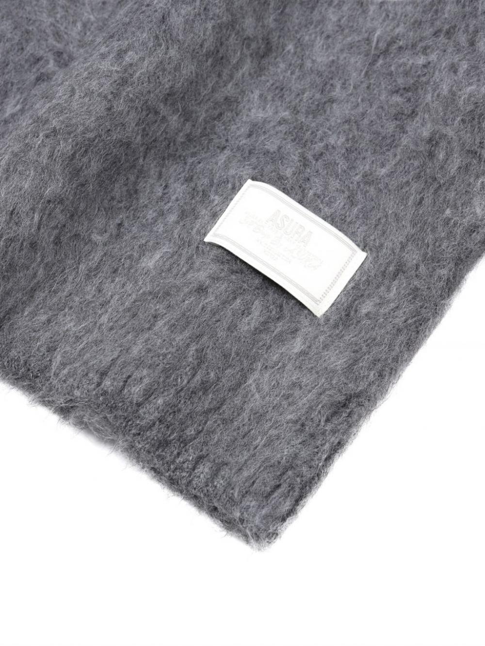 ヘアリーブラシミディカーディガン (グレー) | ASURA | HANA(ハナ) #8