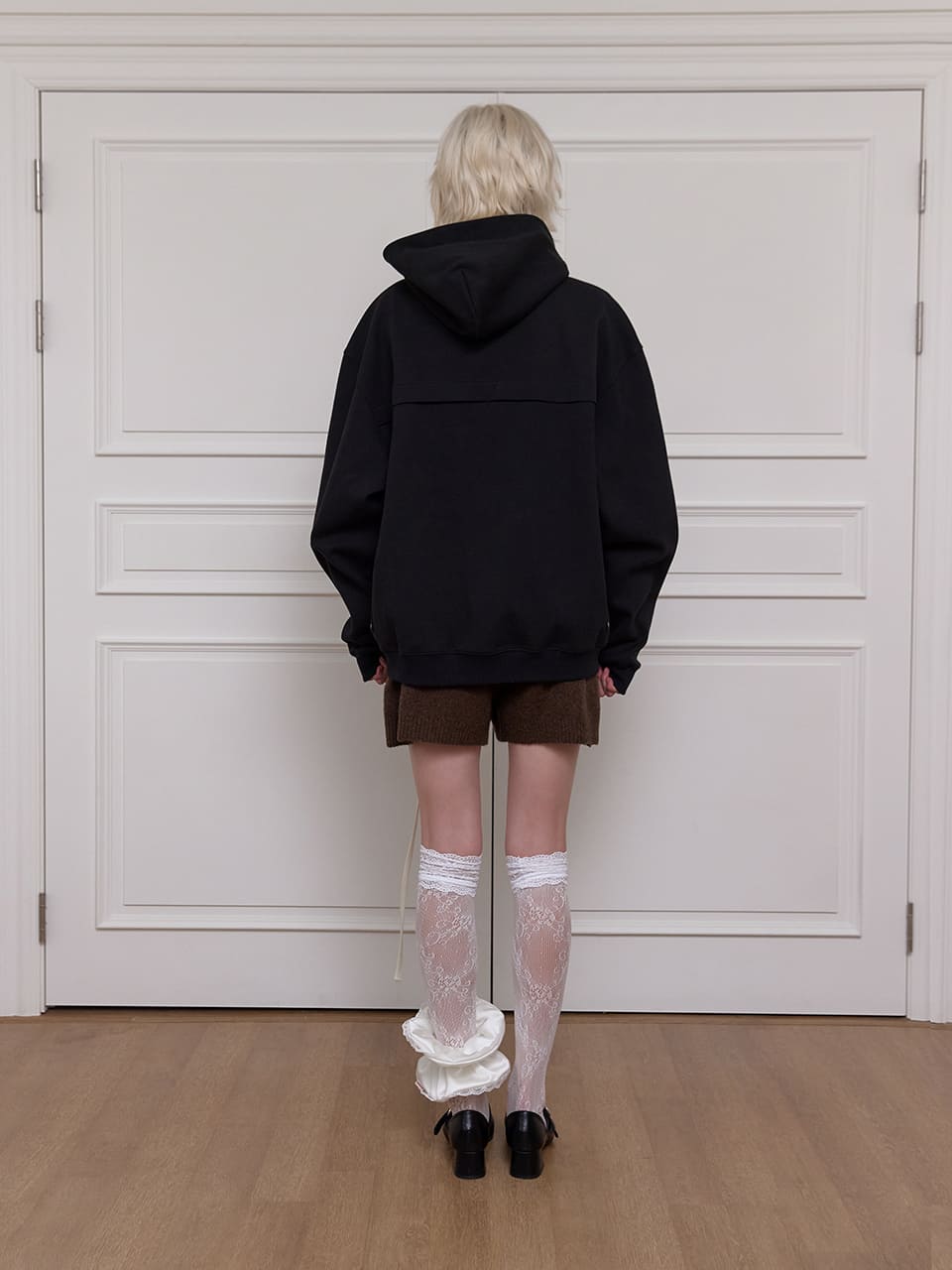 ビッグポケット ダッフルジャケット - ブラック | MEENDERI | HANA(ハナ) #10