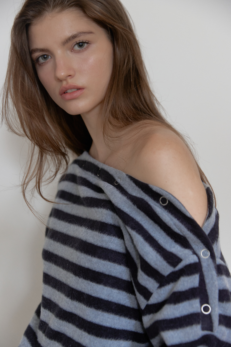 ソフトマルチスナップTシャツ (ブラック) | ASURA | HANA(ハナ) #12