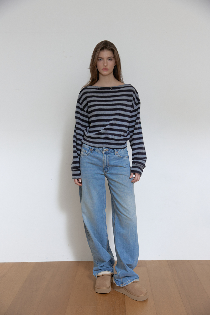 ソフトマルチスナップTシャツ (ブラック) | ASURA | HANA(ハナ) #7