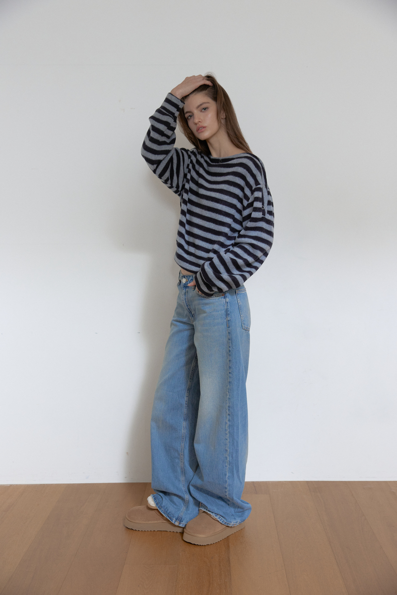 ソフトマルチスナップTシャツ (ブラック) | ASURA | HANA(ハナ) #8