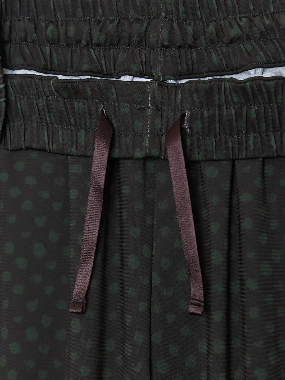 ドローイングドットバンディングブーツカットパンツ (ディープグリーン) | ENZO BLUES | HANA(ハナ) #15