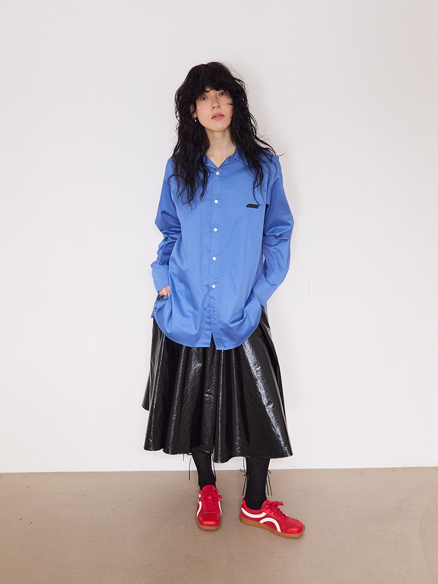 New Symbol クラシックシャツ_ディープ ブルー | XOXOGOODBOY | HANA(ハナ) #3