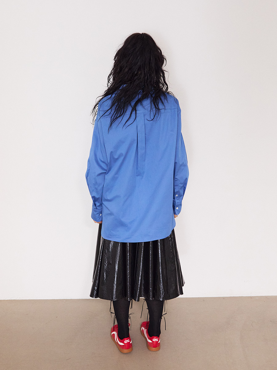 New Symbol クラシックシャツ_ディープ ブルー | XOXOGOODBOY | HANA(ハナ) #5