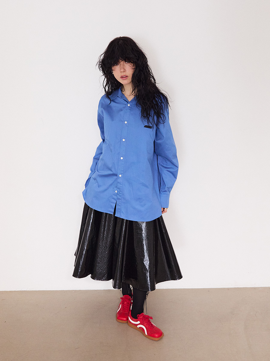 New Symbol クラシックシャツ_ディープ ブルー | XOXOGOODBOY | HANA(ハナ) #6