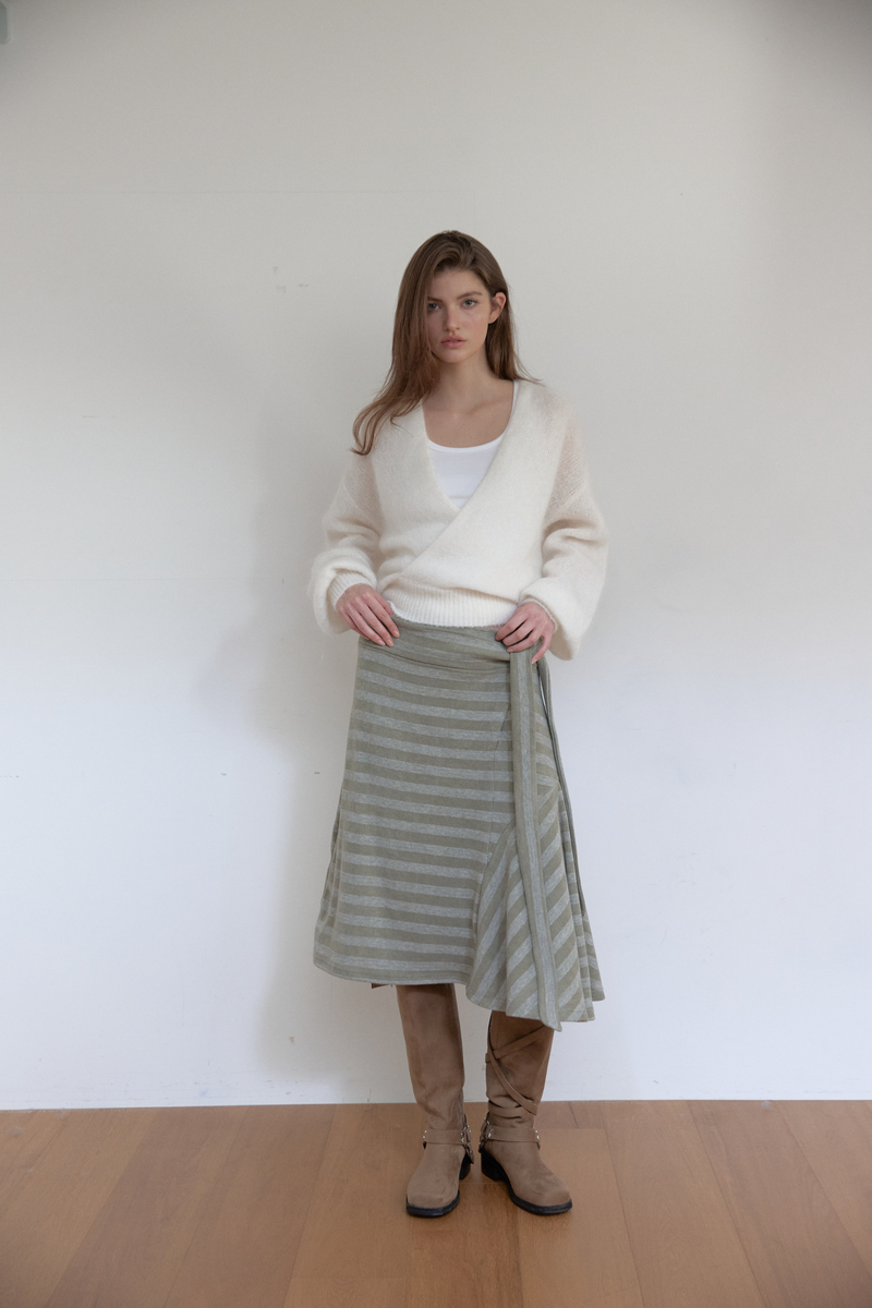 ソフトタイスカート (カーキ) | ASURA | HANA(ハナ) #12