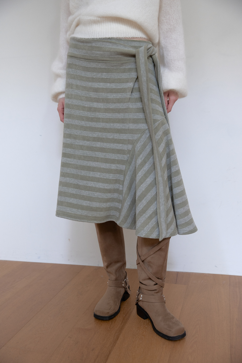 ソフトタイスカート (カーキ) | ASURA | HANA(ハナ) #14