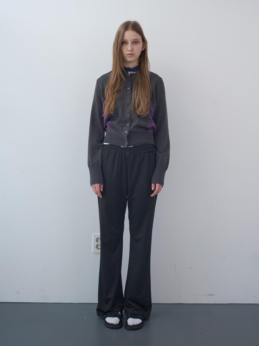 ドローイングドットバンディングブーツカットパンツ (ディープグリーン) | ENZO BLUES | HANA(ハナ) #9