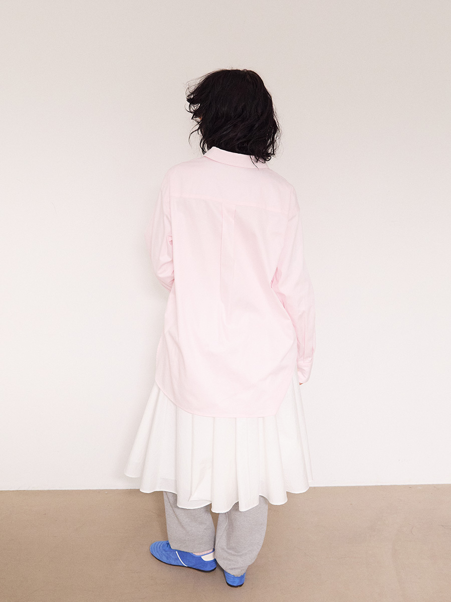 New Symbol クラシックシャツ_ペール ピンク | XOXOGOODBOY | HANA(ハナ) #5
