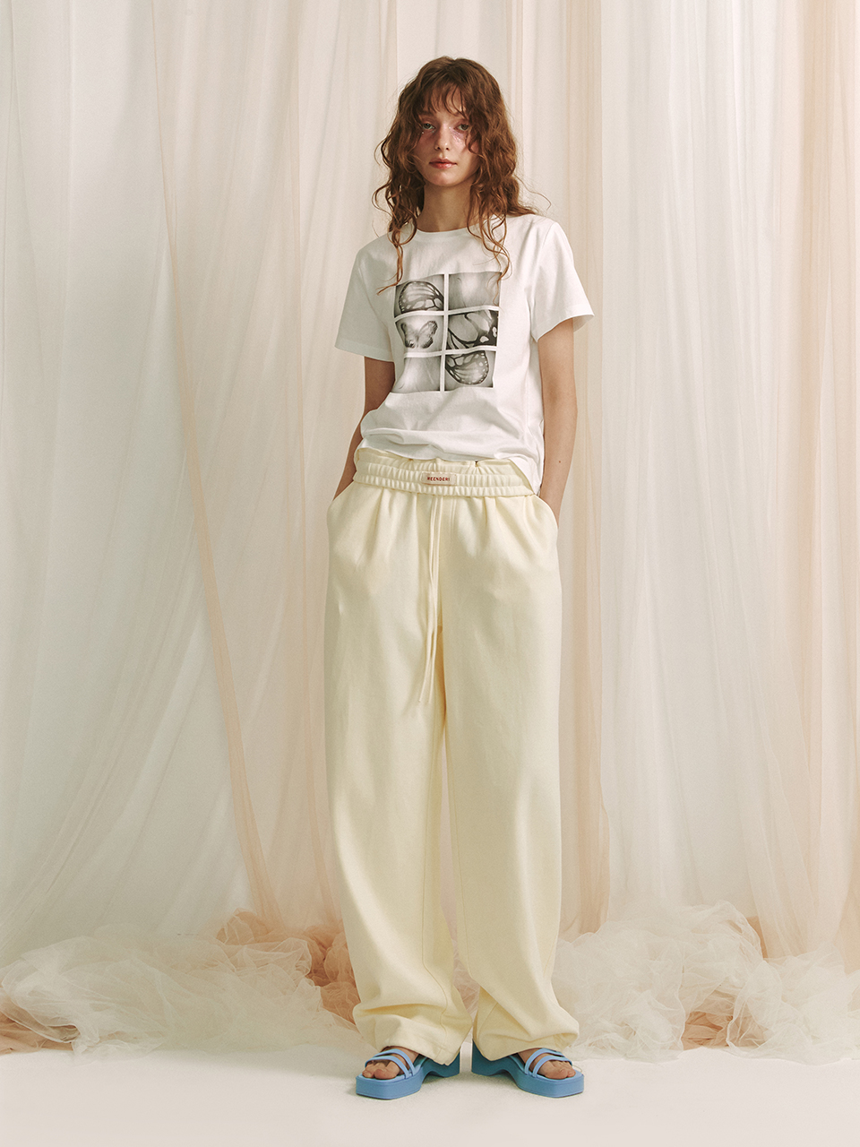バタフライフィルムTシャツ - ホワイト | MEENDERI | HANA(ハナ) #5