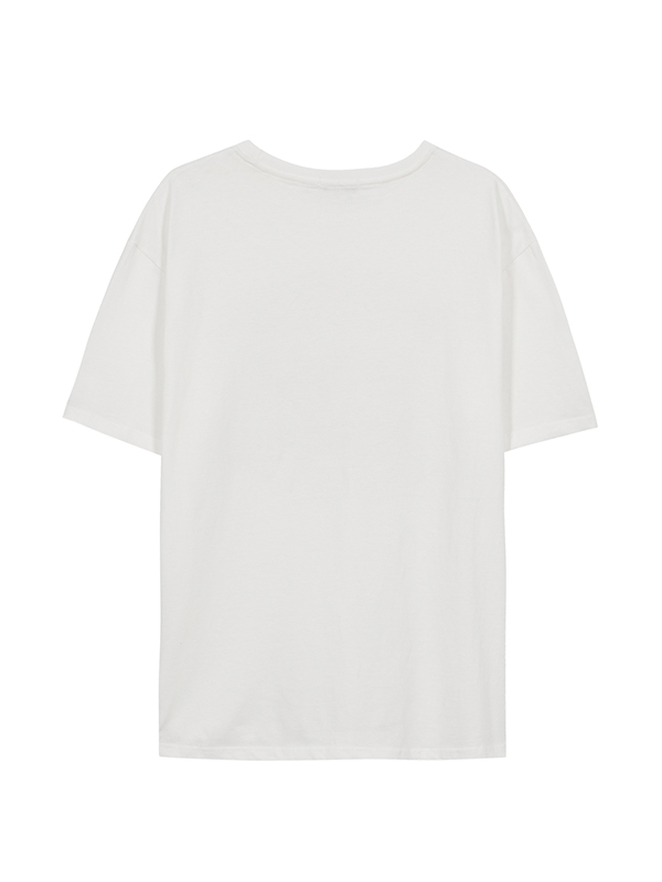 ピュアエンジェルオーバーサイズフィットTシャツ（ホワイト） | ILLIGO | HANA(ハナ) #6