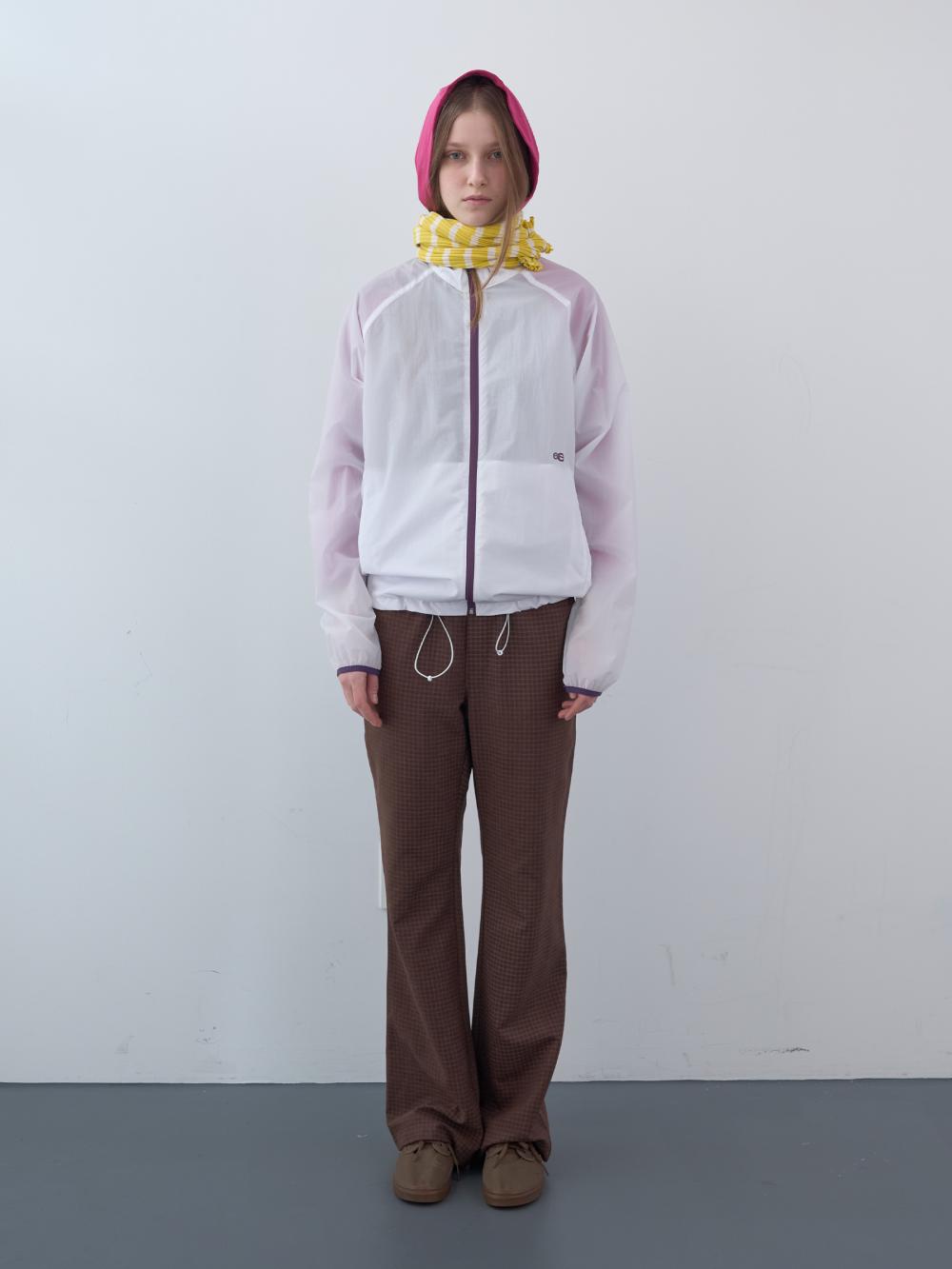 マットチェックバンディングブーツカットパンツ (ブラウン) | ENZO BLUES | HANA(ハナ) #2