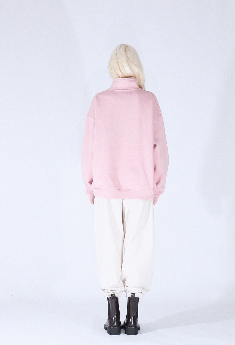 NEWシンボル ハーフジップアップ_ライトピンク | XOXOGOODBOY | HANA(ハナ) #5