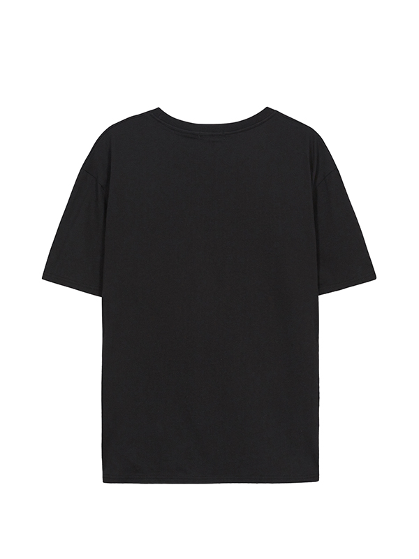 ピュアエンジェルオーバーサイズフィットTシャツ（ブラック） | ILLIGO | HANA(ハナ) #6