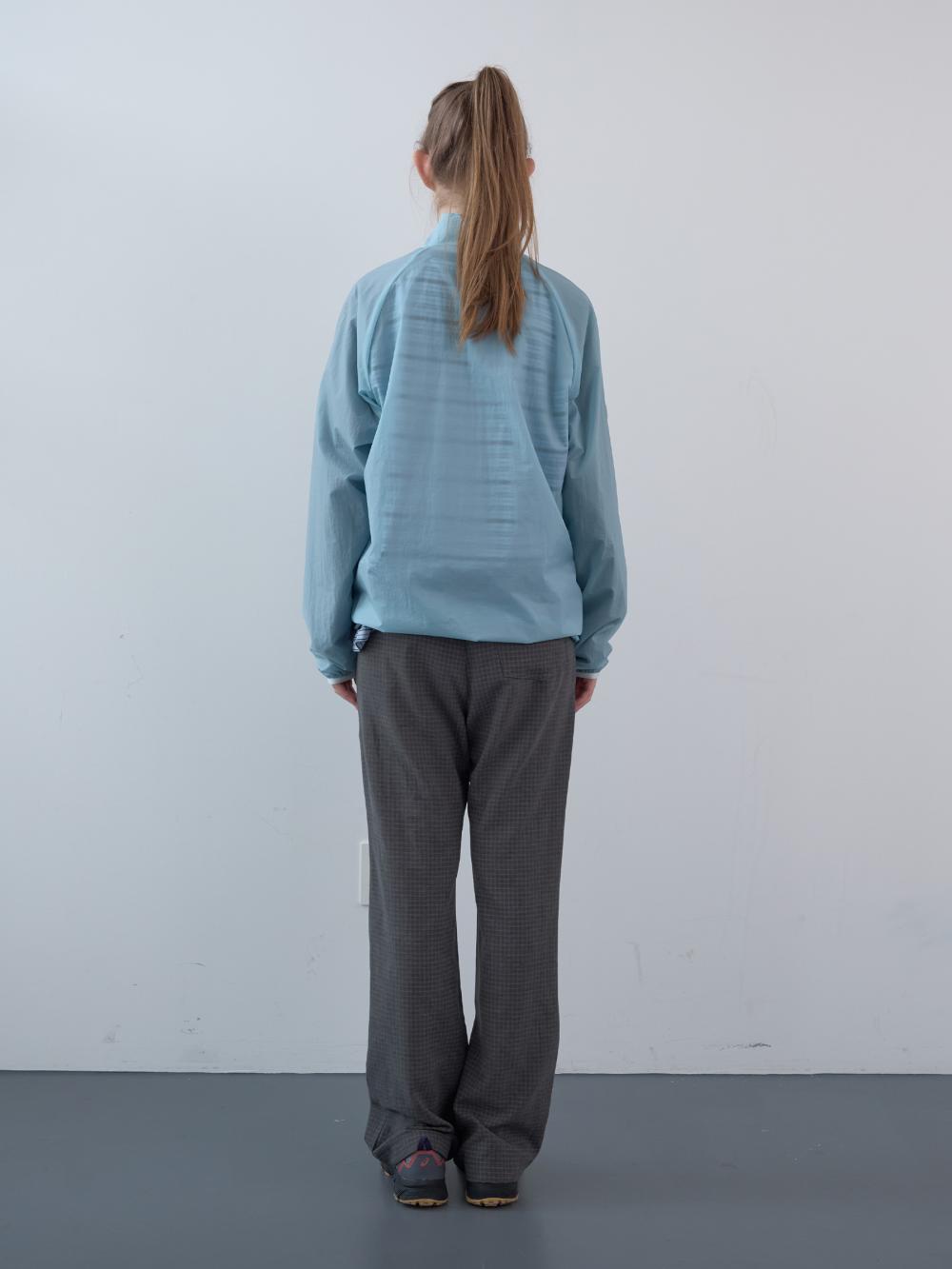 マットチェックバンディングブーツカットパンツ (グレー) | ENZO BLUES | HANA(ハナ) #4