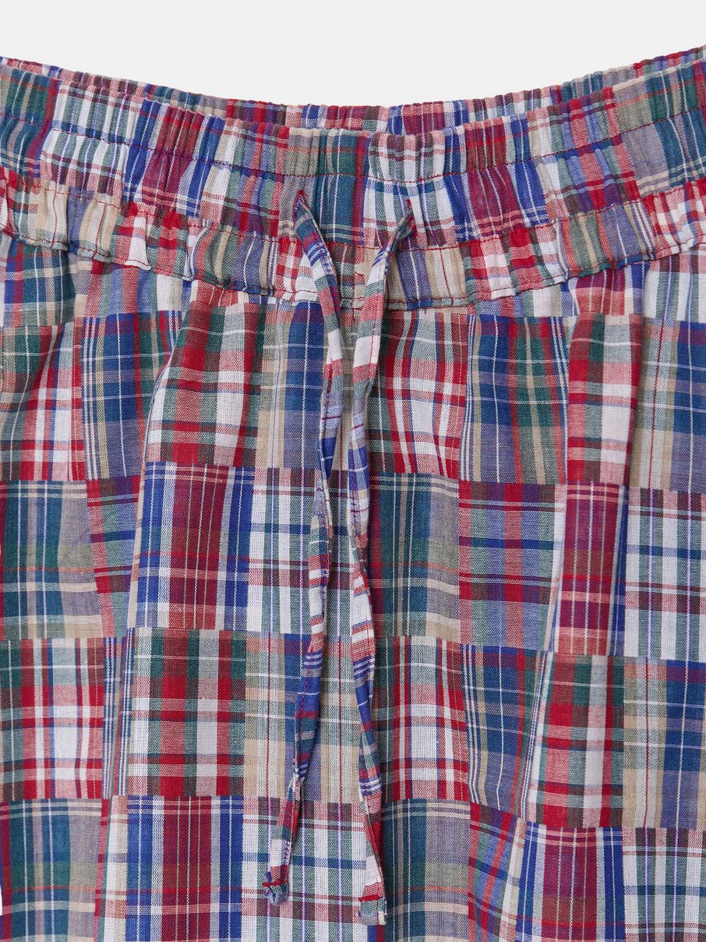 ミックスチェックバンディングスカート（レッド） | ENZO BLUES | HANA(ハナ) #18