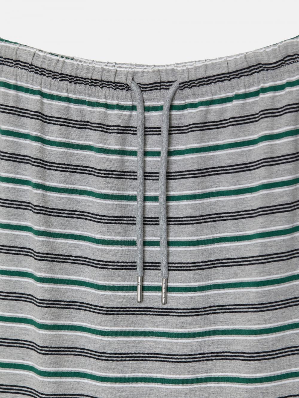 ミックスストライプロングスカート（グレー） | ENZO BLUES | HANA(ハナ) #19